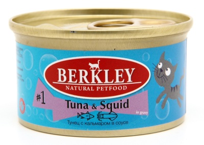 Berkley для кошек #1 тунец/кальмар 85 гр